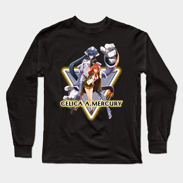 CELICA A.MERCURY Long Sleeve T-Shirt by hackercyberattackactivity